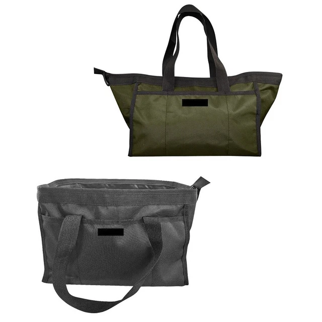 Bolsos de lino herramientas eléctricas 1pc 280*180*200 mm verde negro bolsa de transporte