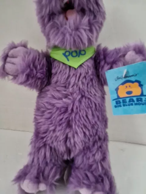 Pop plush toy from Bear in the Big Blue House with tags! from pip & pop new 3