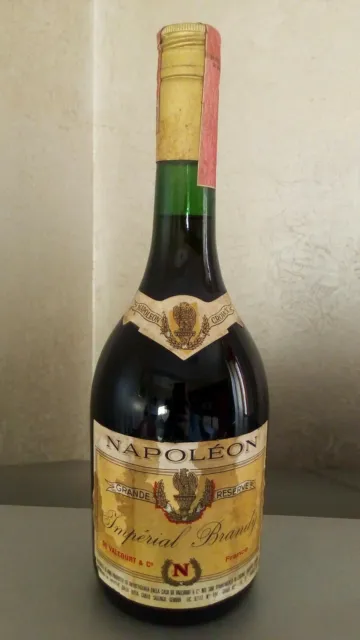 Napoleon grande reserve Imperial Brandy Crown bottiglia vintage 75 CL collection