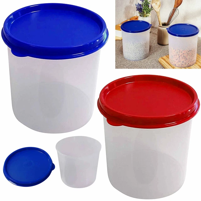 12 LOT JUMBO Food Storage Canister Round Container 4.7L Bucket BPA Free