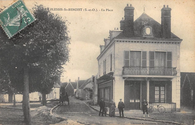 Cpa 91 Le Plessis Saint Benoist / La Place
