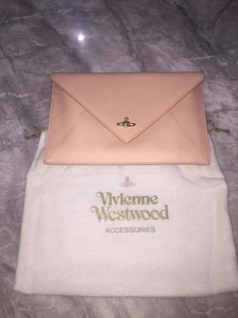 Vivienne westwood nude online clutch bag