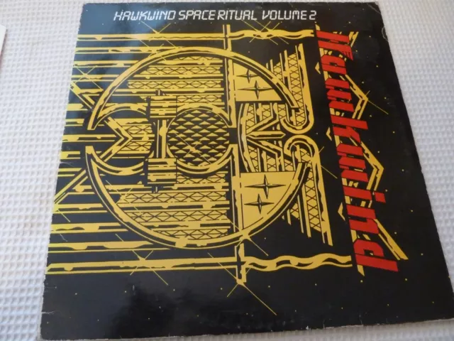 Hawkwind ~ Space Ritual Volume 2 1985 Vinyl LP EX/VG+ Double LP Space Rock
