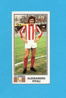 J0895 CALCIATORI 1974-75 ALESSANDRO VITALI PANINI N° 234 NEW CON VELINA 