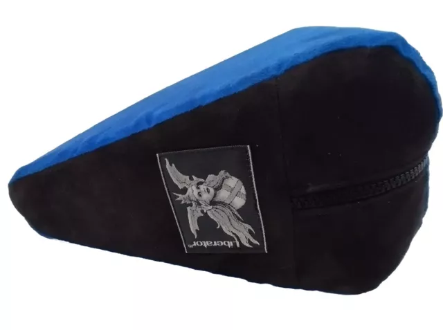 Liberator Wedge Intimate Positioning Massage Pillow Blue Bedroom Adventure Gear