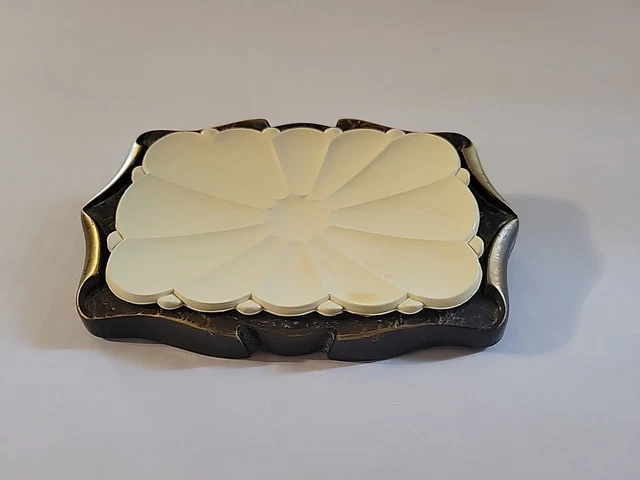 Antique Amerock Carriage House Collection Wall Mount Soap Dish Metal/plastic