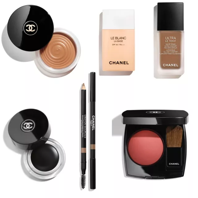Chanel Make-up Le Blank, Glow Stick, Foundation, Augenbrauen, Augenbrauen, Augenbiner
