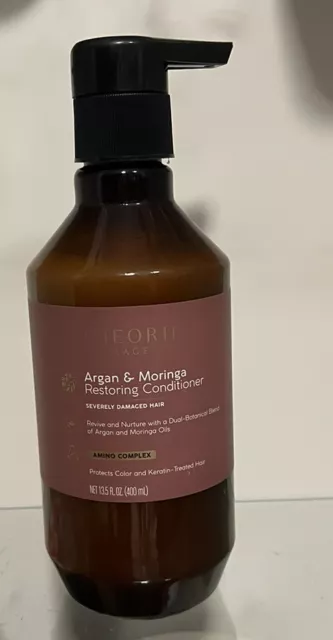 Theorie Sage Argan Moringa Restoring Conditioner Severely Damaged Hair 13.5 oz