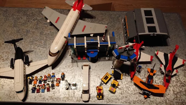 LEGO CITY Großer Flughafen 3182, 60102, 60103 Sammlung Konvolut