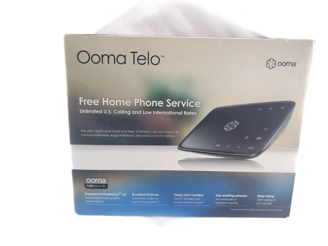 Ooma Telo Service de téléphone domestique gratuit Téléphone Ooma Telo Service de téléphone domestique gratuit Téléphone