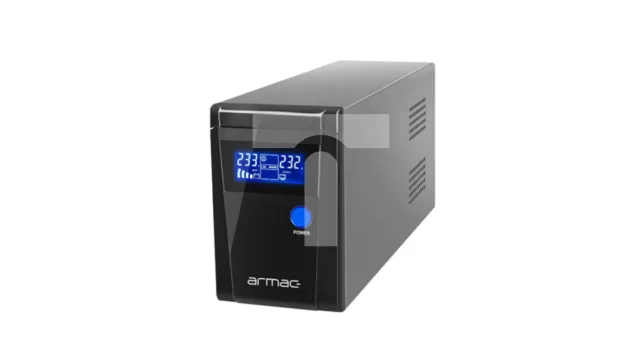 UPS 480W/850VA LINE-INTERACTIVE ARMAC OFFICE LCD 2x230V SCHUKO pure sine  /T2UK