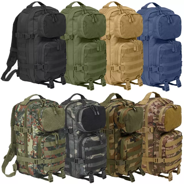 US ASSAULT PACK MOCHILA PATCH mediana 30 l BW exterior mochila armada mochila de día NUEVA