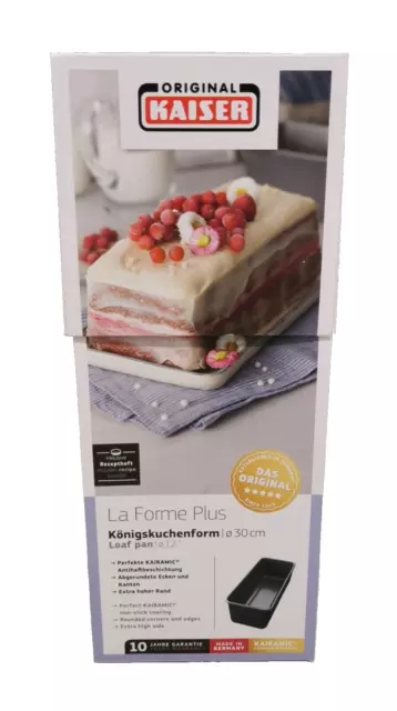 Kaiser La Forme Plus Königskuchenform Kastenform 30 cm 2