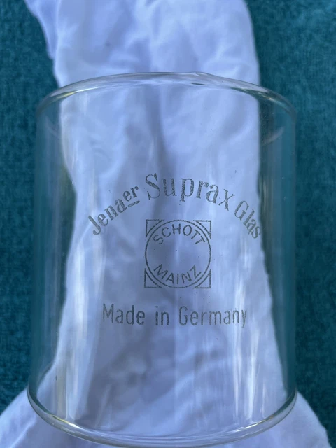 Jenaer Suprax Glas Made in West Germany JENAER SUPRAX GLAS SCHOTT