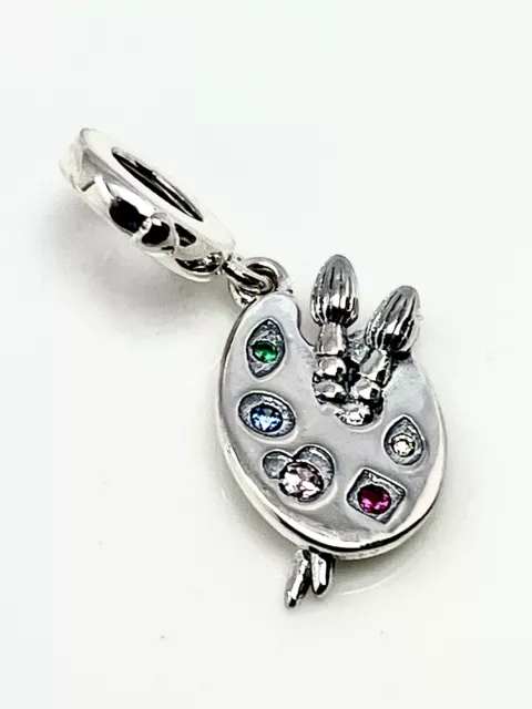 Charms  Anhänger Beads Maler Kunst 925 Sterling Silber