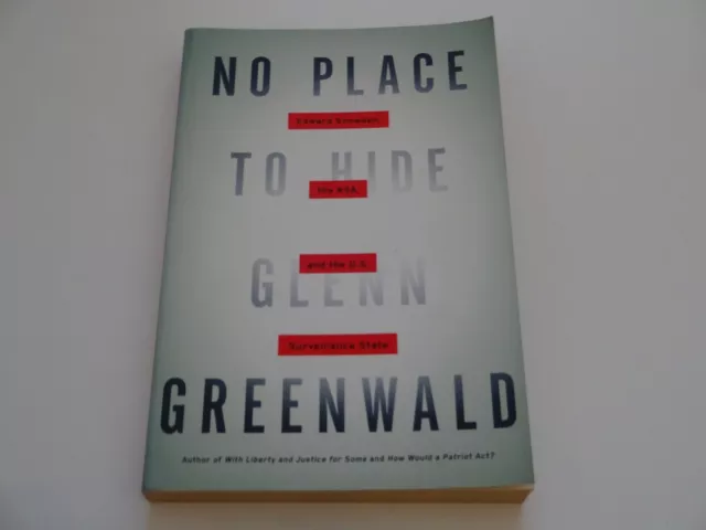 No Place to Hide, Glenn Greenwald, englisches Buch, Edward Snowden, NSA, USA