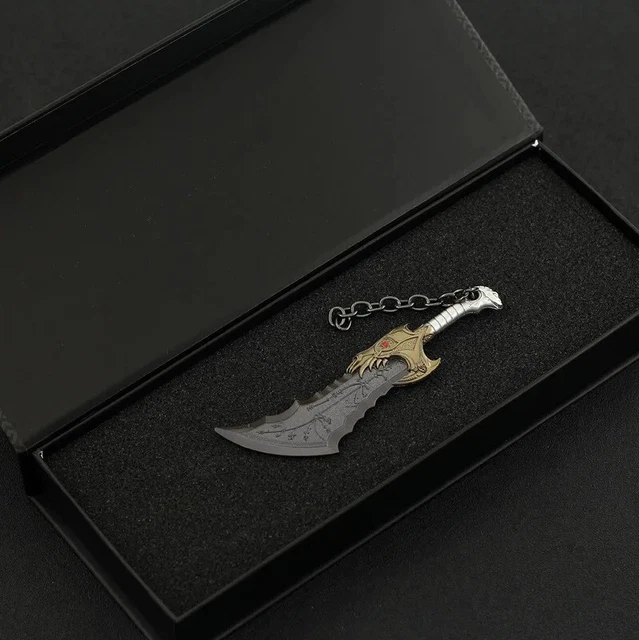 Portachiavi God Of War Ragnarok - Ascia Leviatano, Regalo Per Uomini E Adolescenti