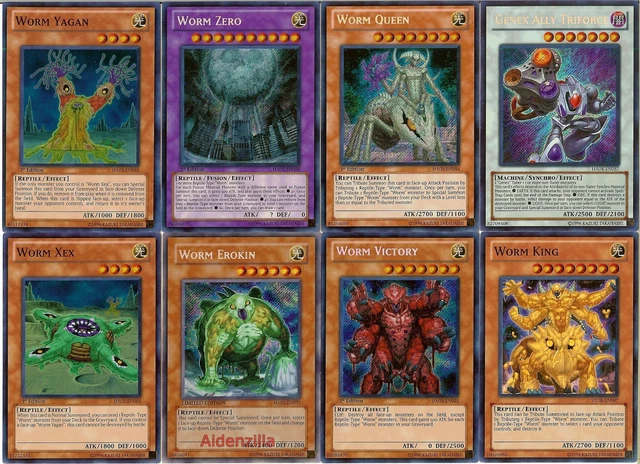 yugioh worm zero deck Amazon.com: Yu-Gi-Oh! - Worm Zero (HA03-EN056) - Hidden Arsenal 3-1st  Edition main image 0