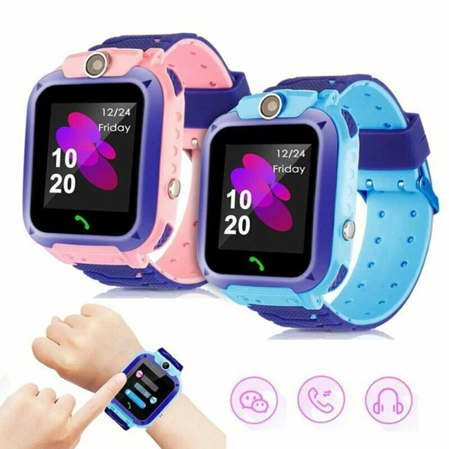 KIDS TRACKER SMART Watch Phone SIM GSM Alarm Camera SOS Call for
