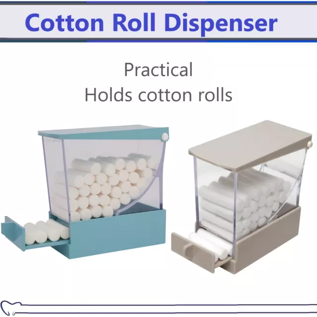 Dental Cotton Roll Holder Dental Microbrush Dispenser 2x2 Gauze Sponge Holder