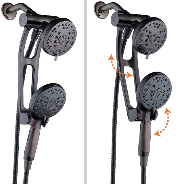 Shower Head Hose Handheld Extra Long Stainless Steel Oil-Rubbed Bronze