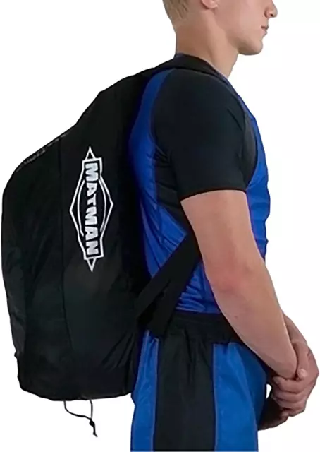 Wrestling Gear Bag Adult Nylon Mesh Sports Bag Lightweight Padded Back Adjustabl