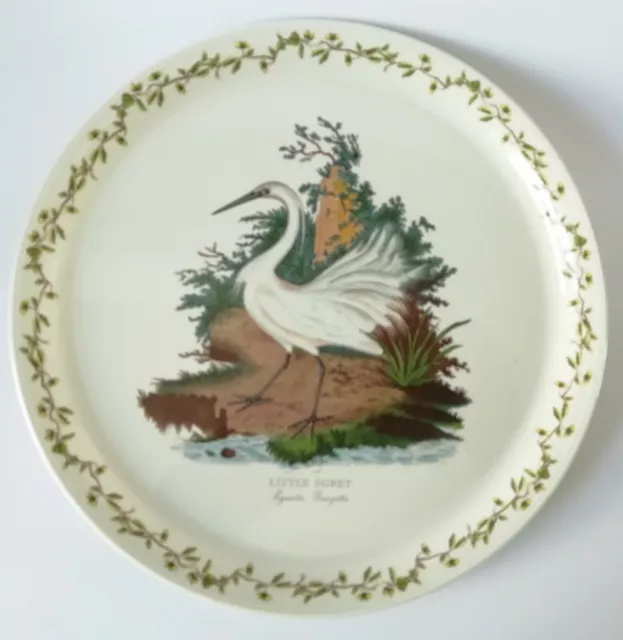 Portmeirion Birds of Britain Serving Plate / Platter Egret