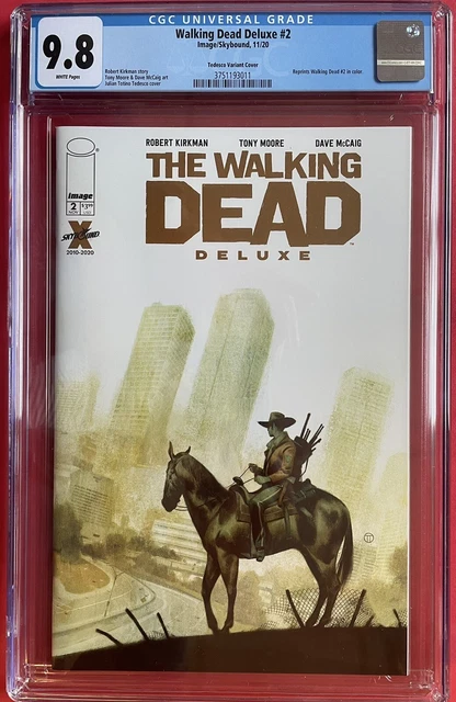 Walking Dead Deluxe #2 (2020) Tedesco Variant Cover CGC 9.8
