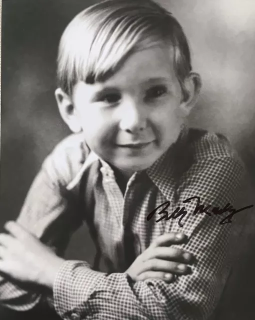 Billy Minderhout OUR GANG (THE LITTLE RASCALS) Original Signed 8x10 Photo #2