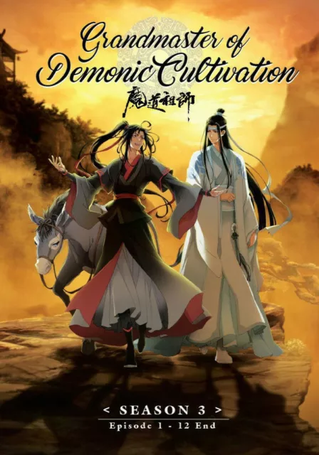 Mo Dao Zu Shi /魔道祖师 TV Series Season 1+2+3 (1-35 End) English Subtitle  Anime DVD