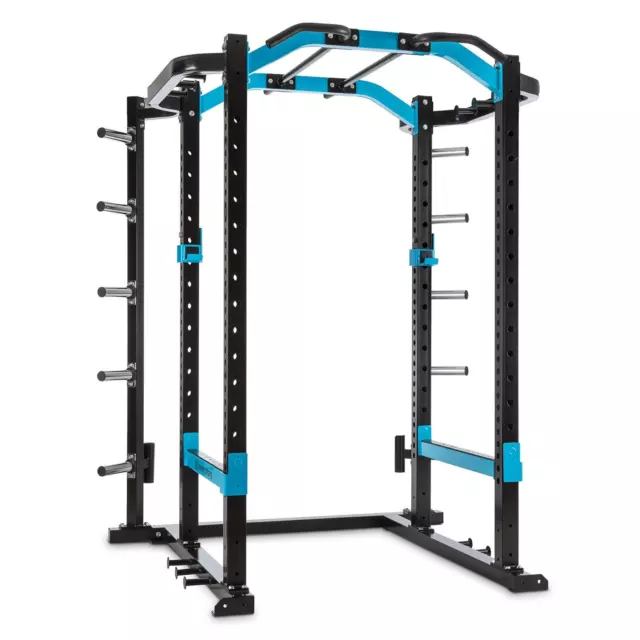 Capital Sports Amazor P Power Rack Safety Spotter J-Cups Monkey Bar Solid Steel