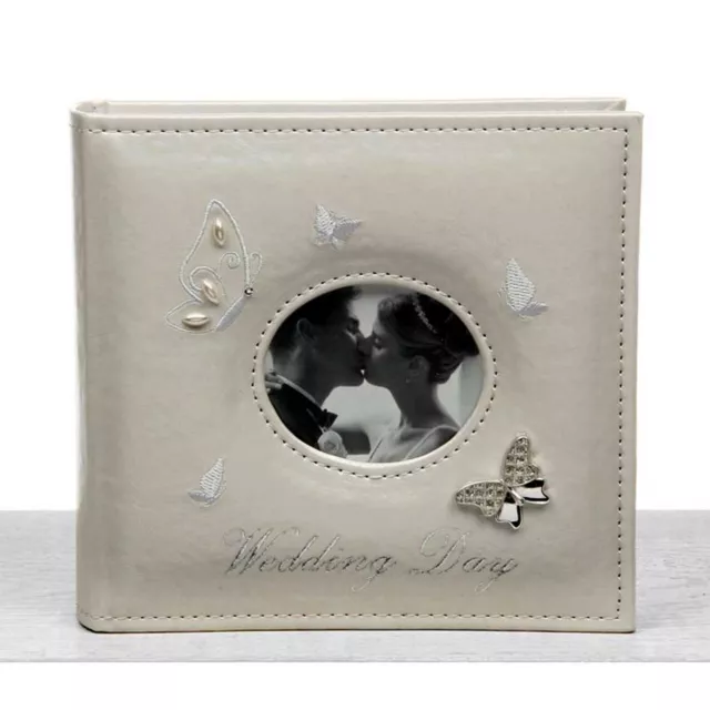 Butterfly Wedding Photo Album contiene 7x5 in foto di album Cellini