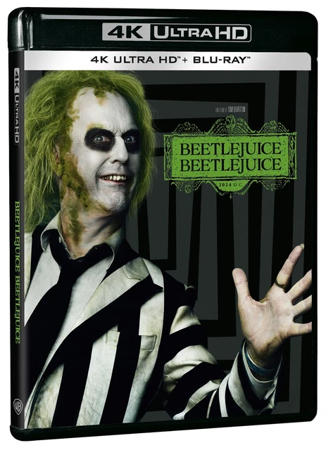 BEETLEJUICE BEETLEJUICE (4K Ultra HD + Blu-ray) (4K UHD Blu-ray) (US ...