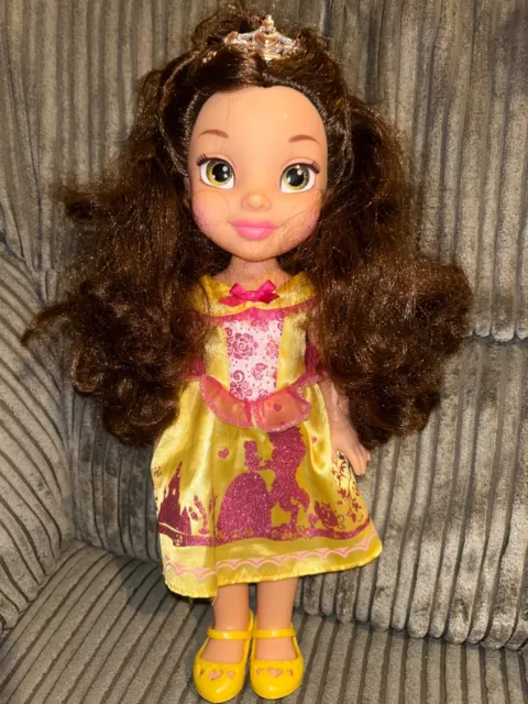 My First Disney Princess Toddler Doll Belle Beauty And The Beast. Jakks. 14"