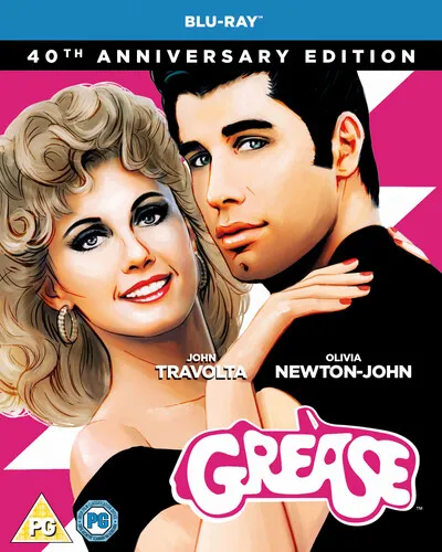 Grease 40th Anniversary (Blu-ray) Dinah Manoff Frankie Valli Barry Pearl