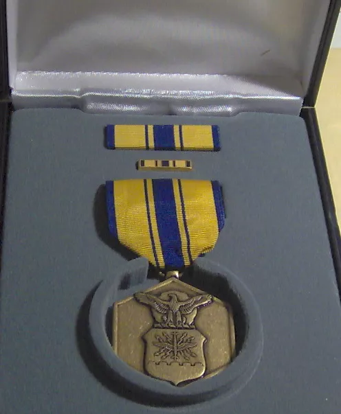 U.S. Air Force Commendation Medal Set in Presentation Case