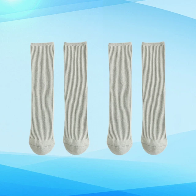 2 Pairs Casual Cotton Socks Anti Slip Socks Kids Cotton Socks Calf Socks