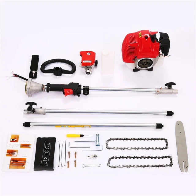 58CC 16'' 2CYCLE Chainsaw Pole Saw Pruner Pruning Saw Gas Powered Tree