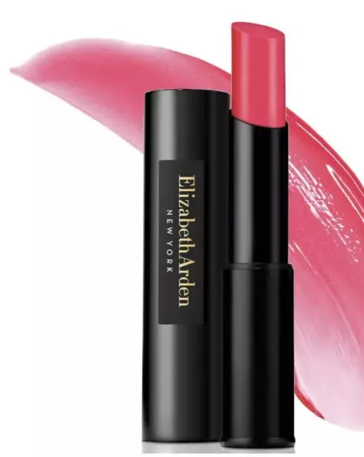 Elizabeth Arden Plush Up Lip Gelato Lipstick in 06 Strawberry Sorbet  3.2g BOXED