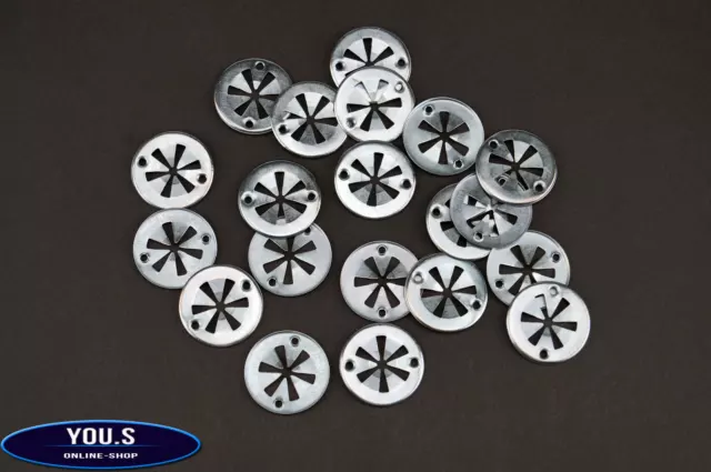 25 X Metal Clips Del Motor Ø =3 0mm para Audi Seat Skoda VW Ford N90335004