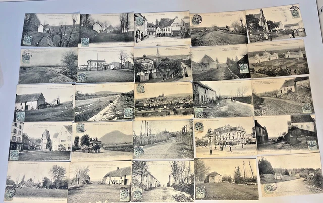 Lot De 25 Cartes De Foot – France Football – Voir Photos – Différentes Marques Et Années