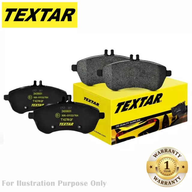 For Mercedes Genuine OE Textar Brake Pads Full Set Of 4 Front 2519202