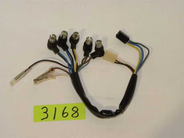 Nos Yamaha 3H3-83509-00 Tachometer Light Wire Harness Socket Cord Xs1100 1979-81