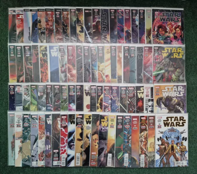 Star Wars #1-75 + Annuals 1-4 & Screaming Citadel #1 Marvel Comic Set 2015