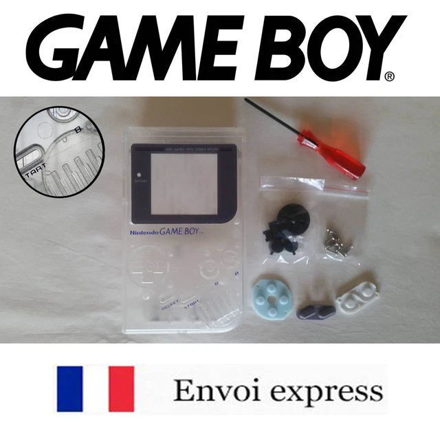 Coque Game Boy Color Argent Neuve + Tournevis Triwing