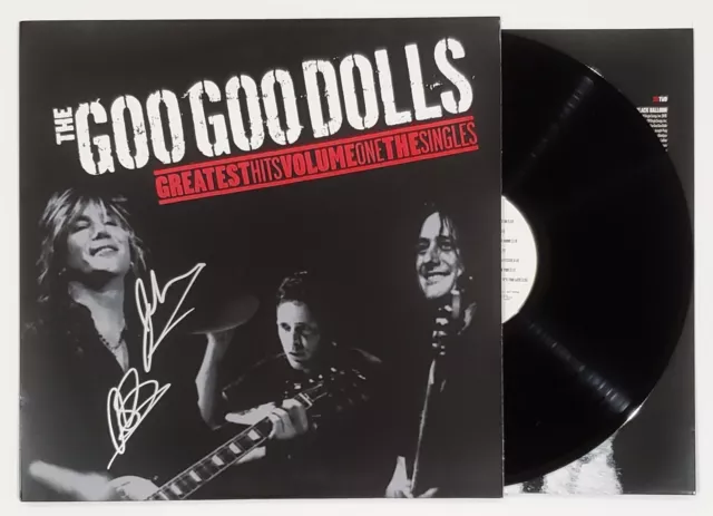 Goo Goo Dolls Signed Greatest Hits Lp Vinyl Record Album W/Jsa Cert John Rzeznik