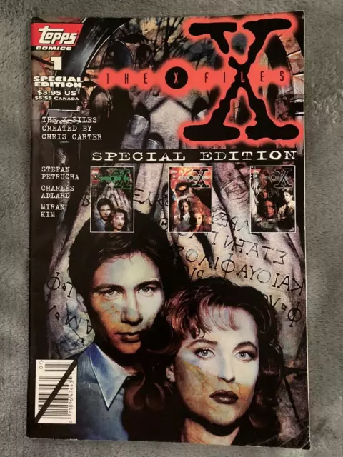 Topps Comic The X-Files #1 Special Edition 1995