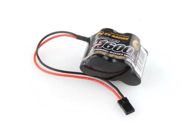 CS-Electronic - Empfänger Akku RX-Hump Pack 6,0V 1600mAh NiMh - C120402