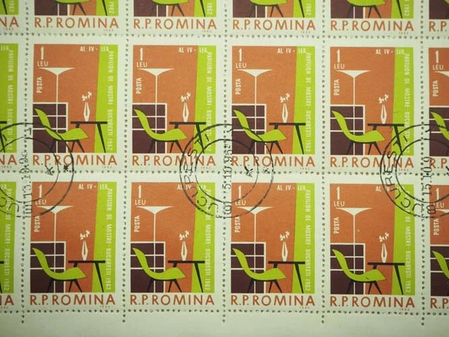1992 Rumänien; 1000 Serien Mustermesse, gest./CTO, MiNr. 2105/14, 10000 Werte! 3