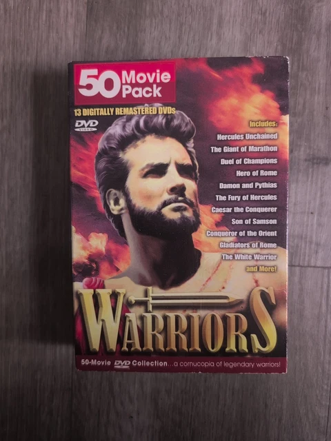 【輸入盤】Warriors - 50 Movie ­MegaPack ［DVD］ Warriors - 50 Movie MegaPack (DVD, 2006, 13-Disc Set) for